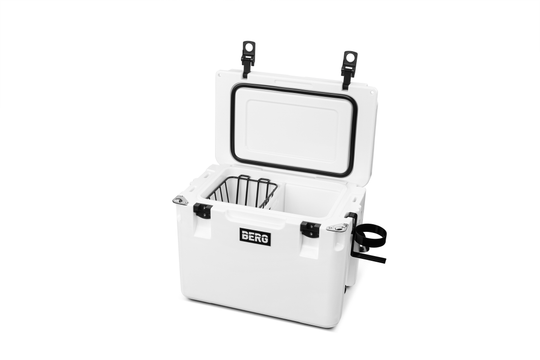 BERG Floe 25 Hard Cooler including Organiser, Chopping Board Divider and Beverage Holder